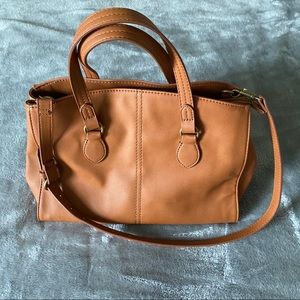 LIKE NEW ⭐️ Cognac Satchel Handbag